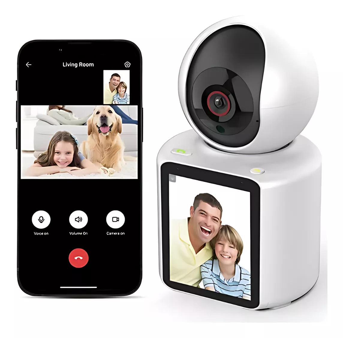 CAMARA SEGURIDAD VIDEOLLAMADA + + Micro SD 128GB