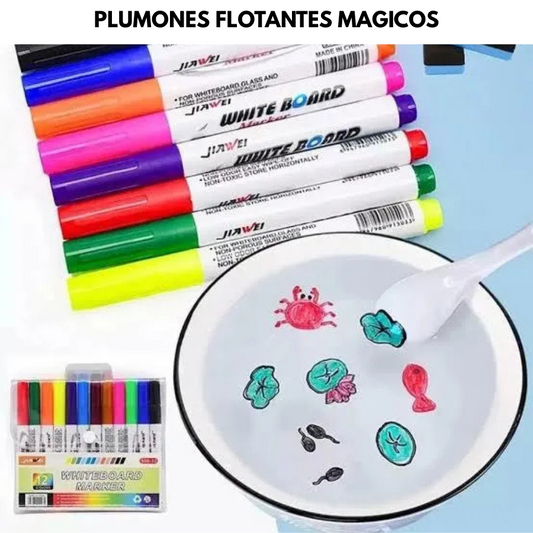PLUMONES FLOTANTES MAGICOS