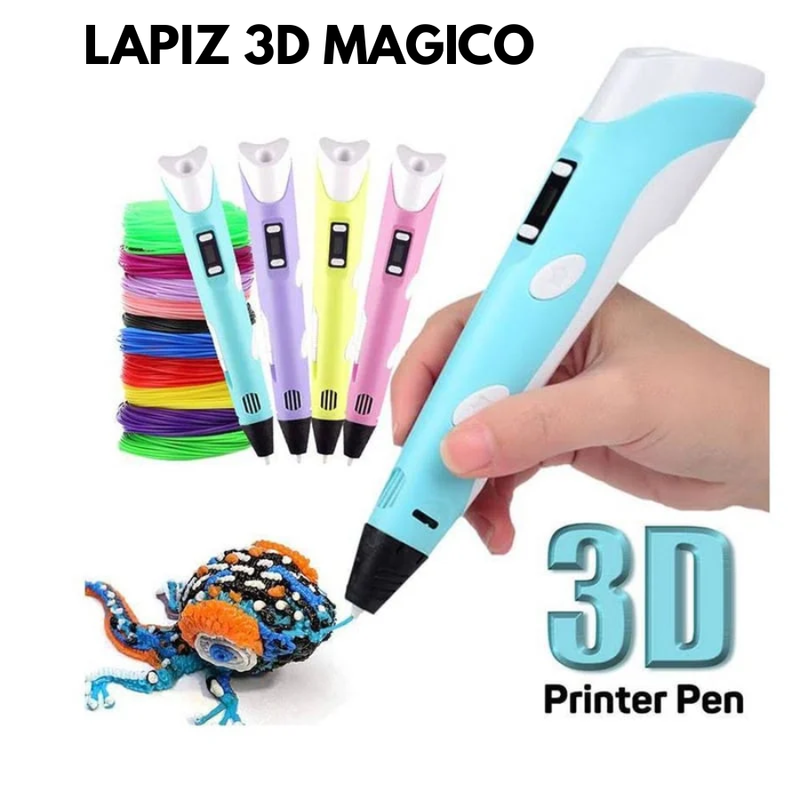 Lápiz 3D Mágico - ¡Transforma tus Ideas en Realidad!