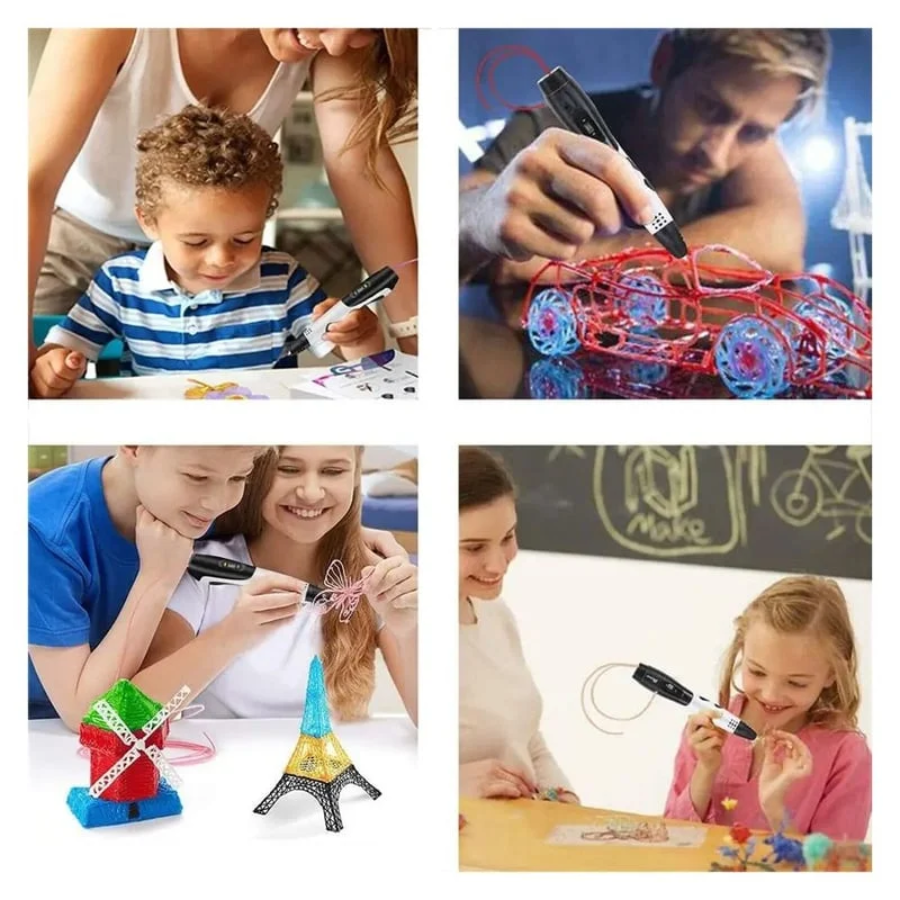 Lápiz 3D Mágico - ¡Transforma tus Ideas en Realidad!