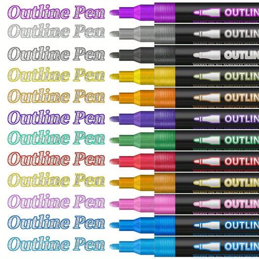 PLUMONES MAGICOS CON CONTORNO