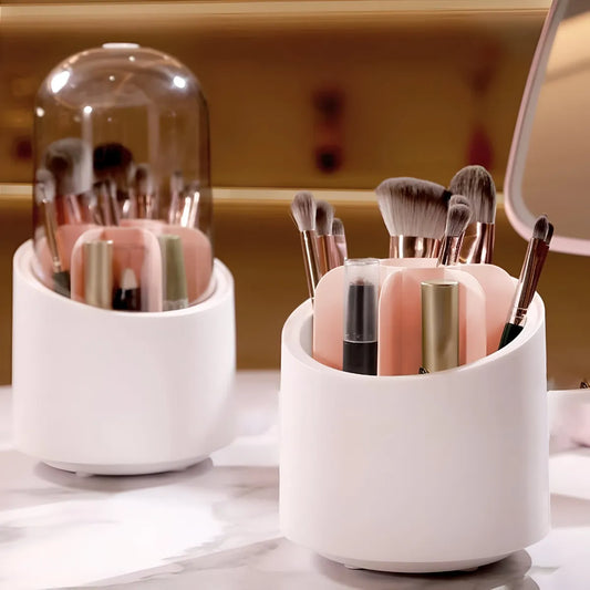 Organizador Para Brochas De Maquillaje Giratorio